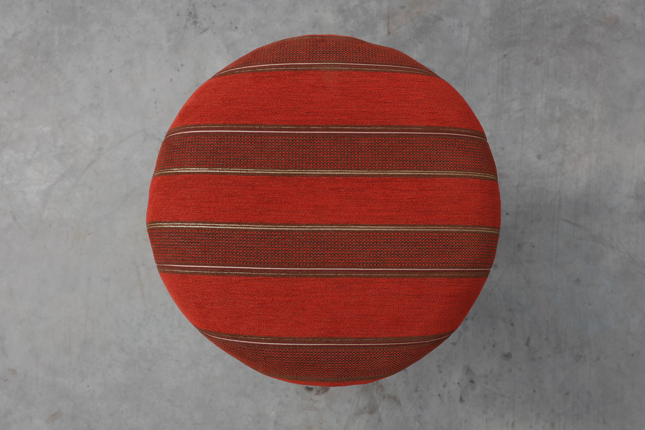 Neo Gothic oak stool with red velvet upholstery, France 1850thumbnail